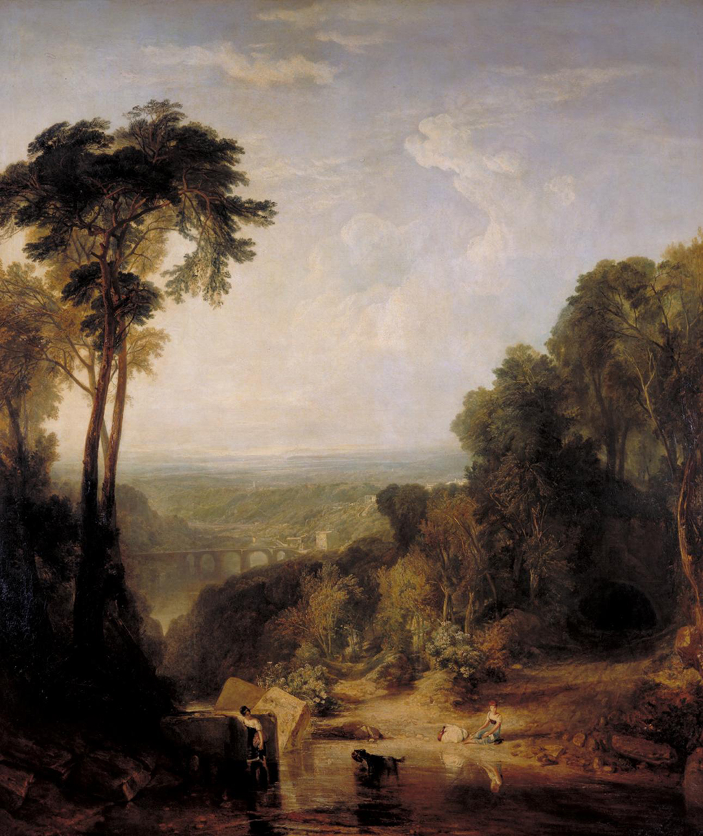 Crossing the Brook in Detail William Turner